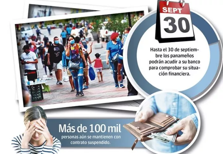 El presidente exhorto a los panameños acercarse a su banco, presentar su situación financiera y llegar a un acuerdo.