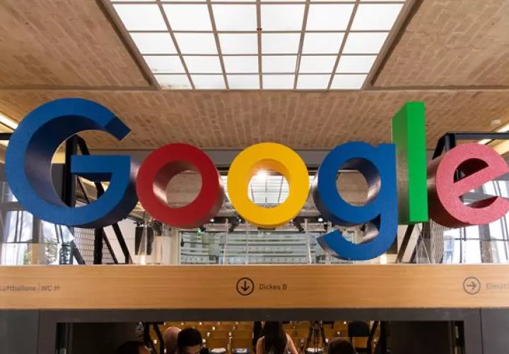 Logo del gigante de Internet, Google. Foto: EFE