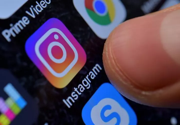 Red social de Instagram.
