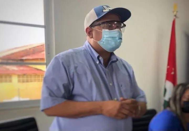 El alcalde de Aguadulce, Jorge Herrera. Foto: Cortesía Alcaldía de Aguadulce