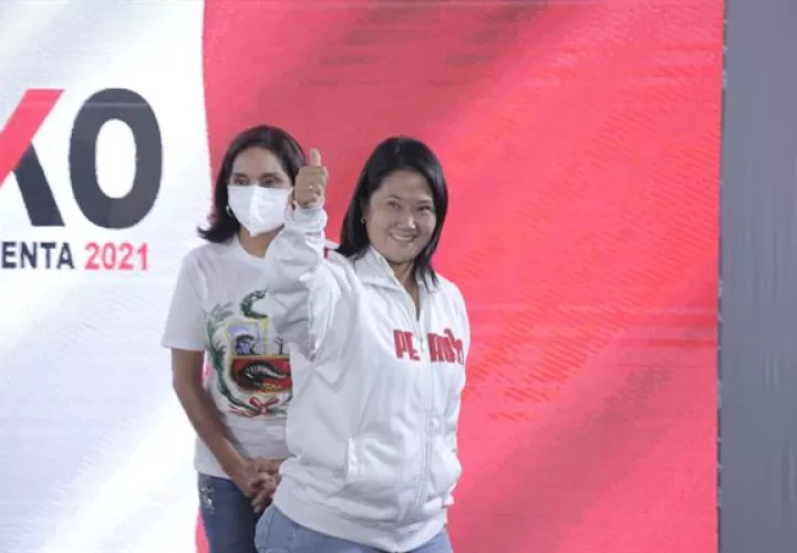  De ganar las elecciones, Keiko Fujimori eludiría mientras dura su mandato una acusación de más de 30 años de cárcel por presunto lavado. EFE