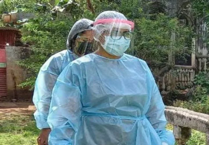 María Batista narra su experiencia durante esta pandemia de covid-19. Foto: Cortesía CSS