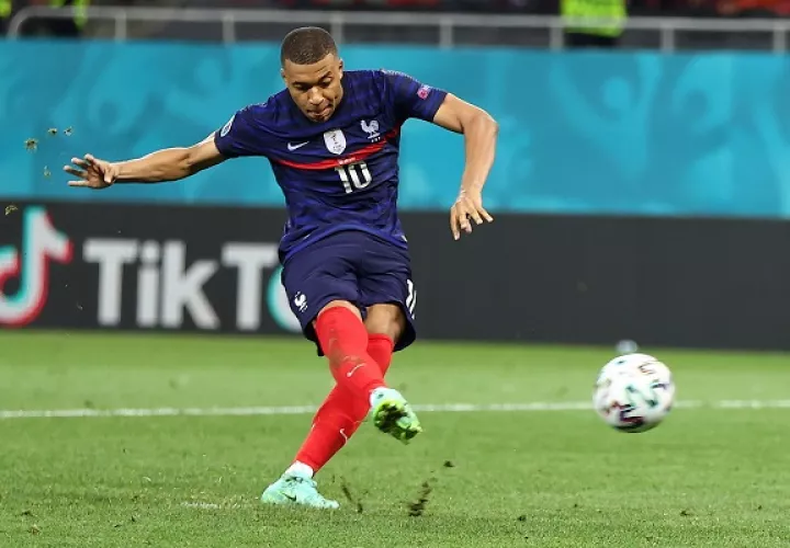 Mbappé. Foto:EFE