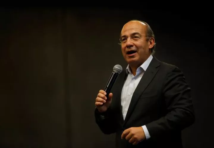 El expresidente de México, Felipe Calderón. Foto: EFE