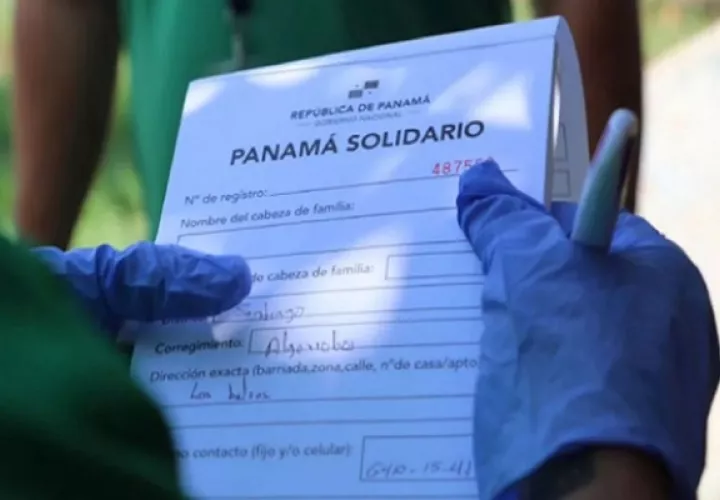Panamá Solidario se entregará hasta el 31 de diciembre. Foto: Cortesía Presidencia de Panamá