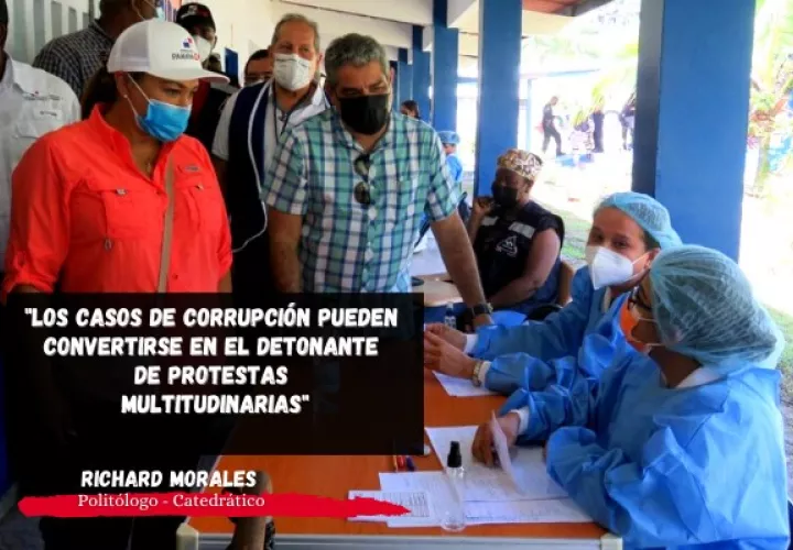 Casos de corrupción ponen a prueba la tolerancia del pueblo, advierte politólogo Richard Morales.  Foto:Archivo