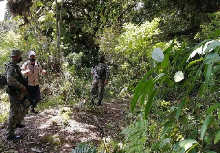 El recorrido por el Parque Internacional La Amistad, en el lado Pacífico de Chiriquí, duró una semana. Foto: Cortesía MiAmbiente