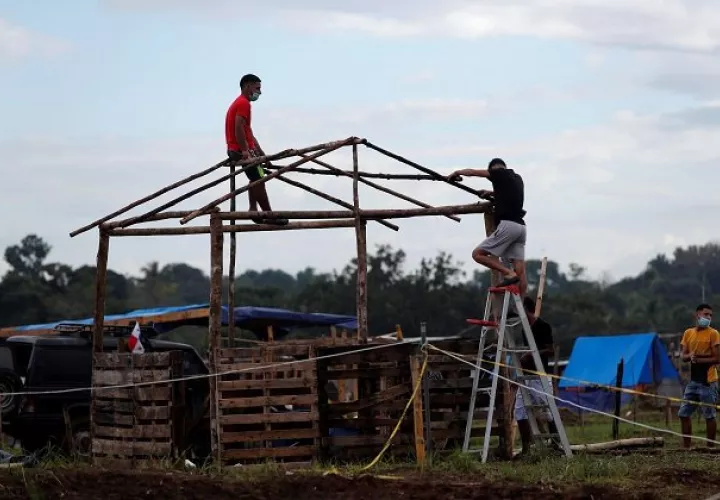 La invasión de terrenos se ha convertido en un negocio. Foto: EFE