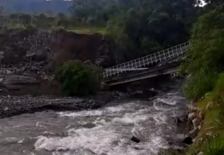 La estructura será removida y en su lugar se colocará un puente Bailey. Foto: José Vásquez