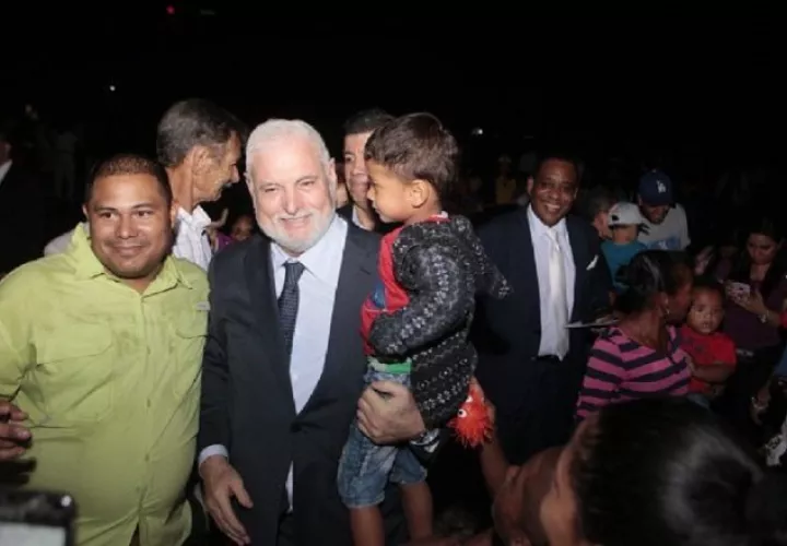 El expresidente Ricardo Martinelli (saco), el 9 de agosto del año 2019 fue declarado no culpable dentro de este mismo proceso.