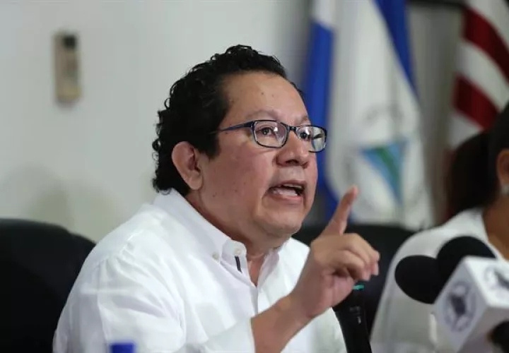 En la imagen, el periodista nicaragüense Miguel Mora. Foto: EFE