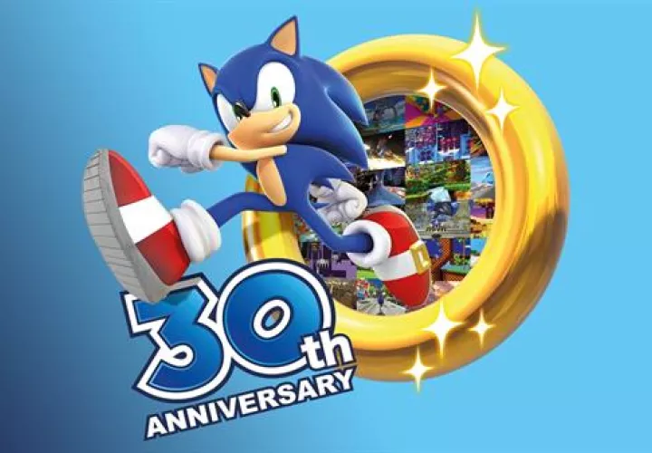 Sonic, en su trigésimo aniversario. Foto: EFE