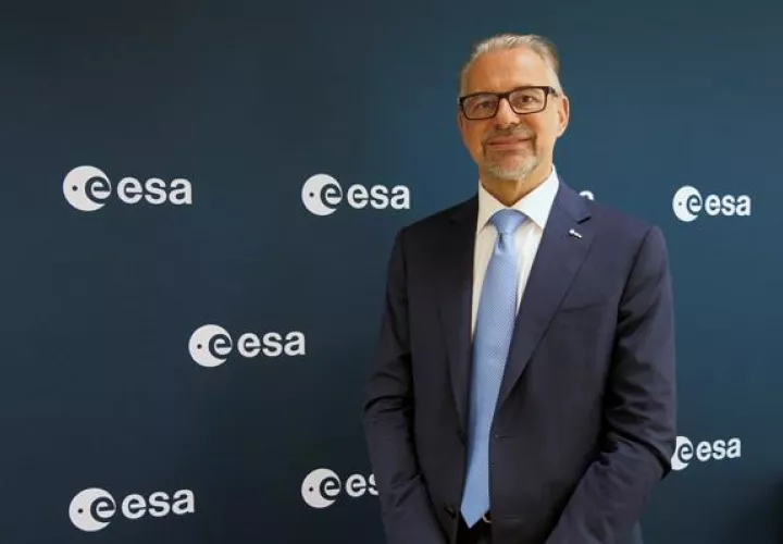 El director general de la ESA, el austríaco Josef Aschbacher. Foto: EFE