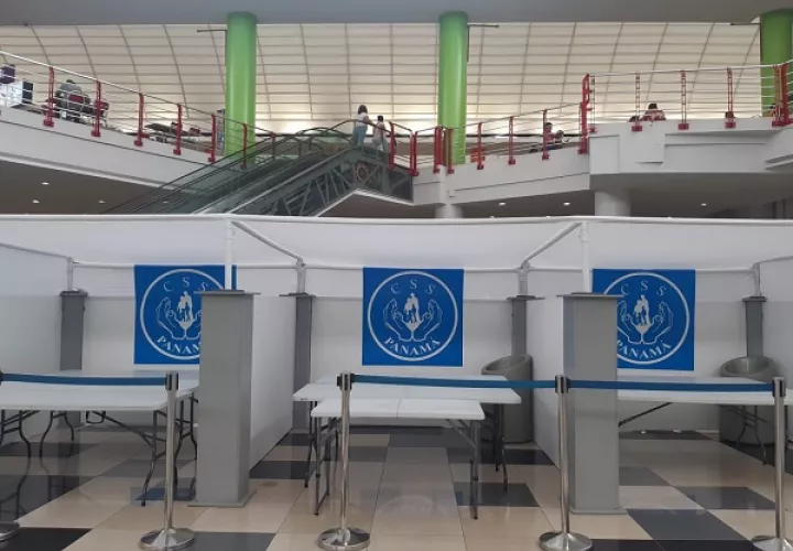 Centro instalado en centro comercial de Arriaján. Foto: Cortesía CSS