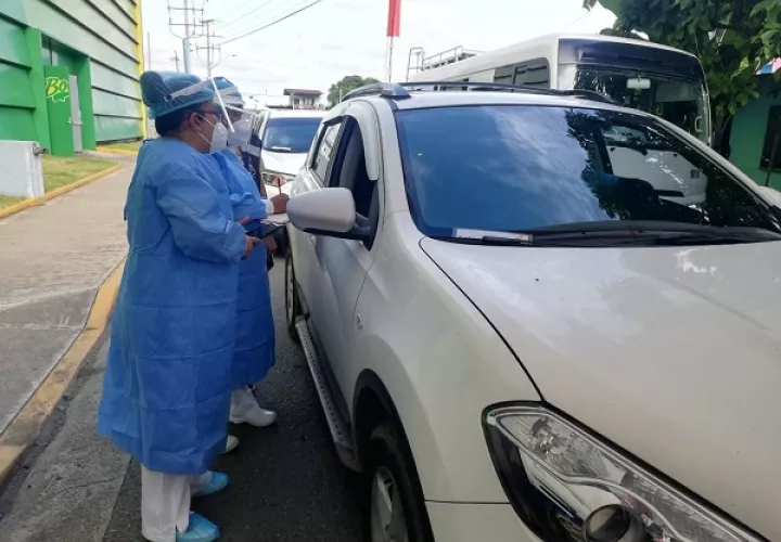 En Bocas del Toro se aplicaron dosis de AstraZeneca. Foto: Cortesía Minsa