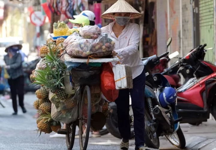 La variante de Vietnam podría contagiarse con más facilidad. Foto: EFE