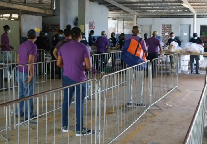 La DGSP indica que en el horario de visitas se recibirán las encomiendas en control 1 del centro penitenciario La Joya.