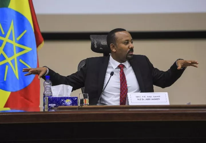 El primer ministro etíope, Abiy Ahmed, se adjudicó un nuevo mandato de cinco años en la jefatura del Gobierno etíope. Foto: EFE