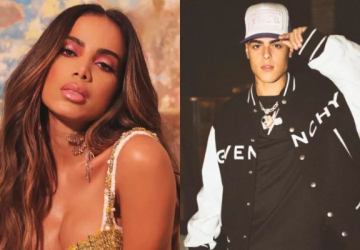 Anitta y Lunay. Fotos: Instagram
