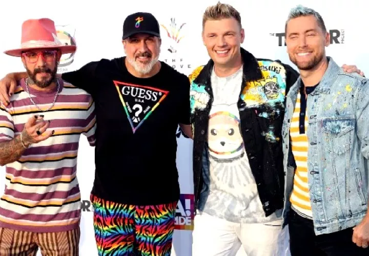 Backstreet Boys es una boy band estadounidense de música pop fundada en Orlando, Florida, el 20 de abril de 1993. Foto: EFE