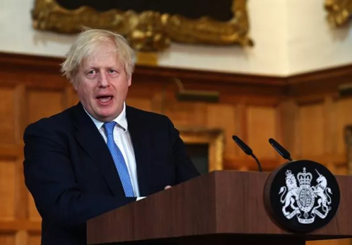 El primer ministro británico, Boris Johnson. EFE
