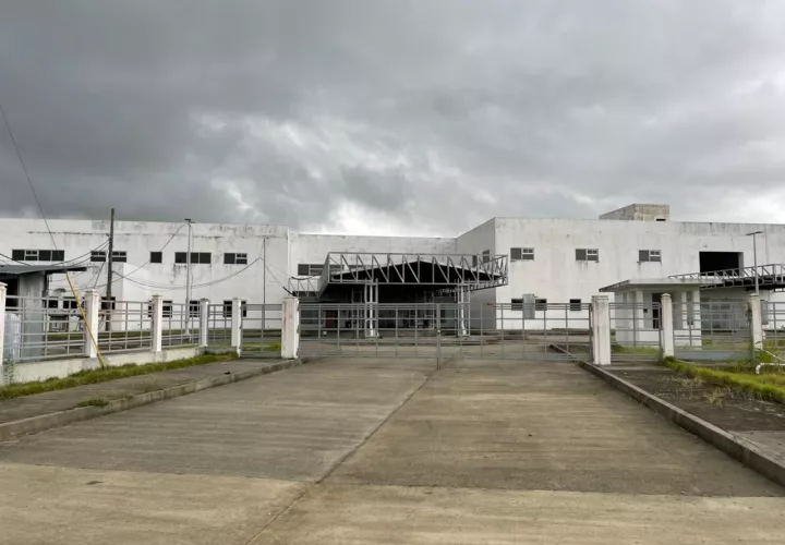 El hospital tiene un avance de construcción del 77 %. Foto: José Vásquez