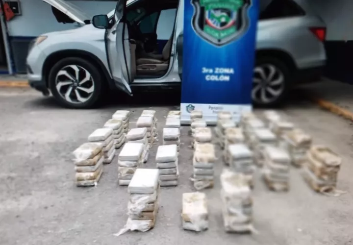 El vehículo tenía adecuaciones mecánicas para tratar de ocultar la droga. Foto: Diómedes Sánchez 
