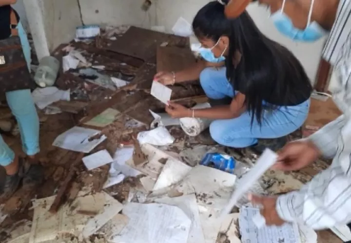 En Calovébora, Guázaro, Belén, Río Veraguas y El Cuay en Santa Fé, las condiciones de los puestos de salud no son aptas para atender a los pacientes. Foto: Melquiades Vásquez