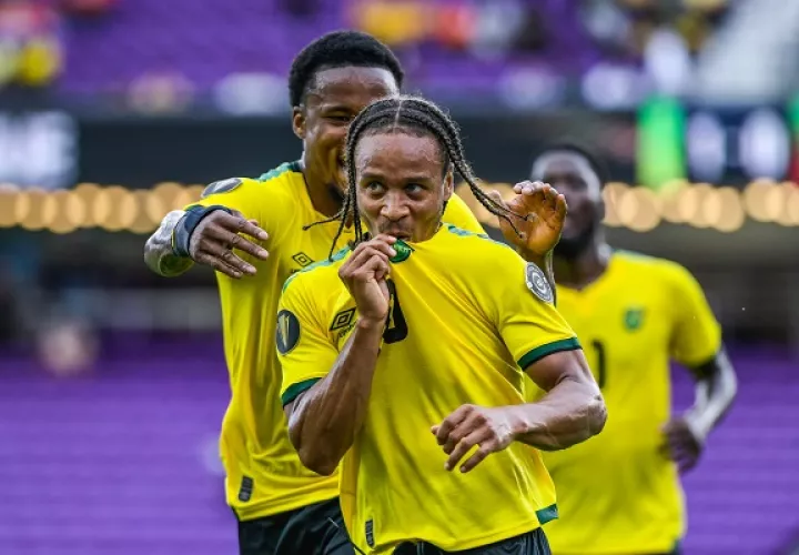 Jamaica en el segundo partido jugará frente a la su similar de Guadalupe. Foto Cortesía: @GoldCup