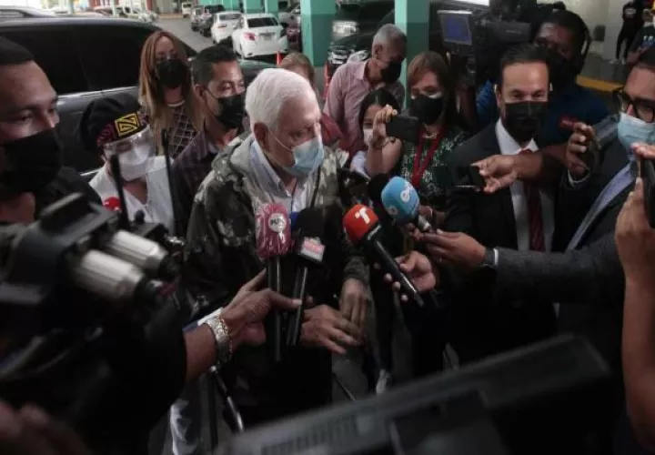 El expresidente Ricardo Martinelli es juzgado por segunda ocasión. Foto: Víctor Arosemena