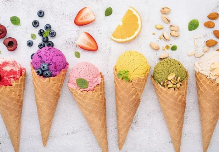 El helado o crema helada es un alimento congelado que por lo general está hecho de lácteos o crema. Foto: Ilustrativa / Pixabay