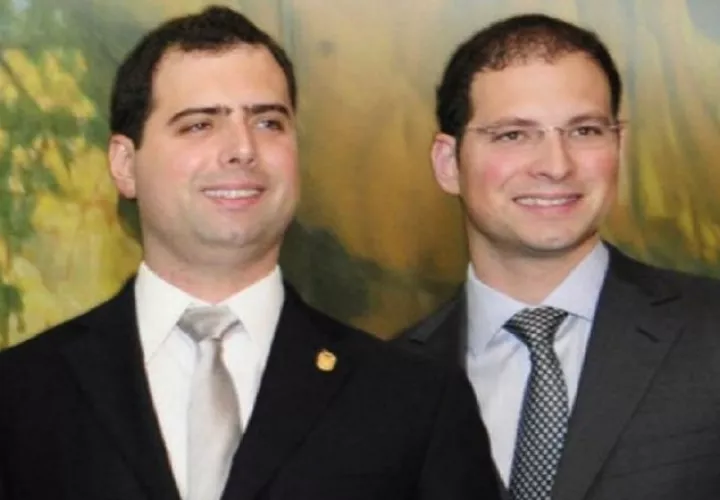 Piden respetar derechos y garantías a los diputados Luis Enrique y Ricardo Alberto Martinelli. Foto: Archivo