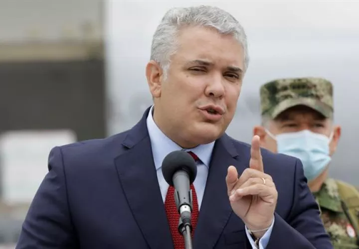 El presidente de Colombia, Iván Duque. EFE