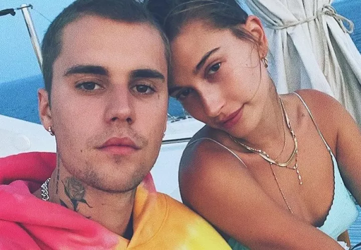 Justin Bieber y Hailey. Foto: Instagram