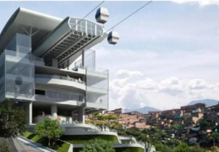Concepto de la Estación Norte, cerca de Nuevo Progreso. Foto: Internet