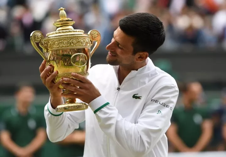 Novak Djokovic  destacó la perseverancia como la clave de su éxito. Foto: EFE