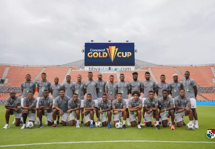 Plantilla de Panamá en Copa Oro: Foto:Fepafut