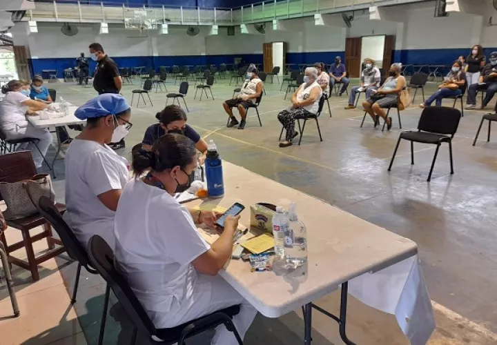 Panamá aspira a tener vacunada a más del 70% de su población para finales de año. Foto: Cortesía Minsa