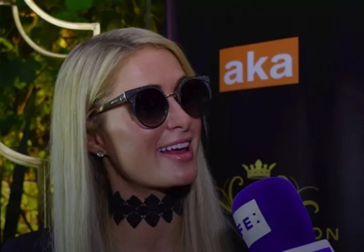 La empresaria y modelo estadounidense Paris Hilton. Foto: EFE / Daniela Cóndor / Archivo