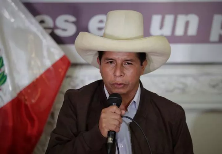 Pedro Castillo, presidente electo de Perú. EFE