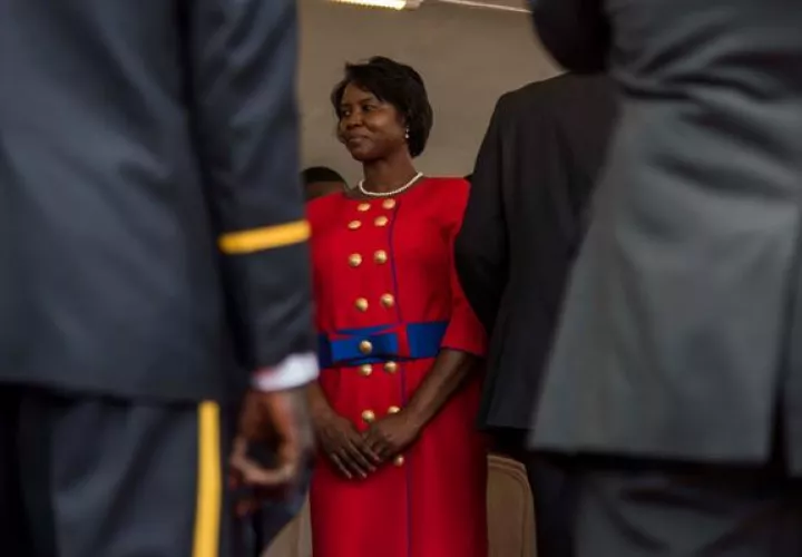 La primera dama de Haiti Martine Moise. EFE