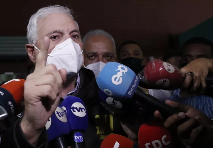 El expresidente e la República Ricardo Martinelli, en reiteradas ocasiones señaló que está convencido de su inocencia algo que lo demostraría 100 veces si es posible. Foto: EFE