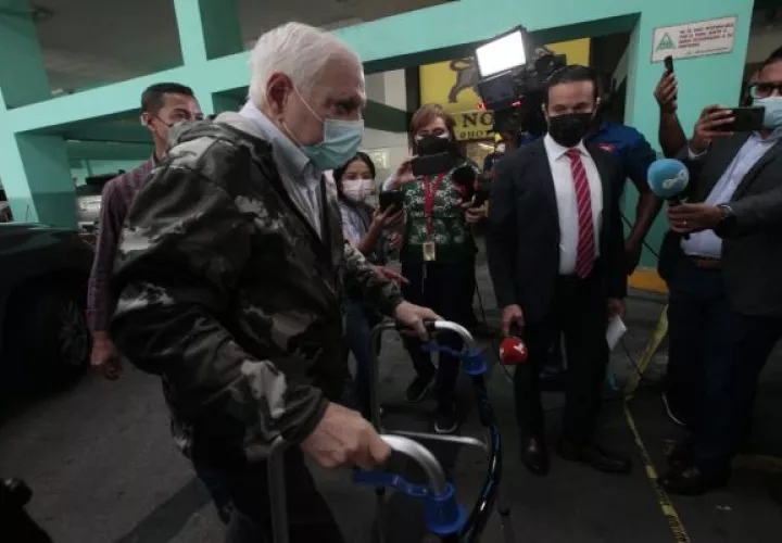 Ricardo Martinelli es juzgado por segunda vez por el caso de los supuestos pinchazos telefónicos. Foto: Víctor Arosemena