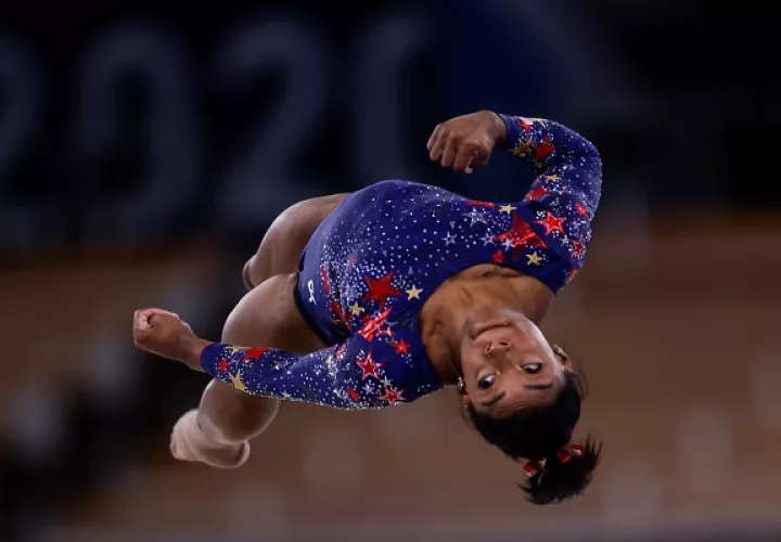 Simone Biles es una de las atletas más esperadas de Tokio. Foto: EFE
