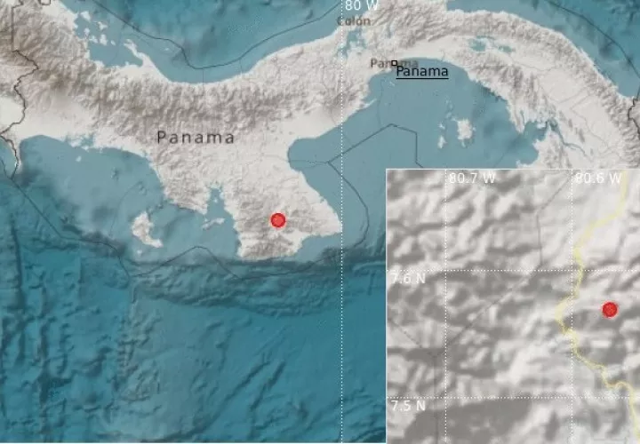 Este es el segundo sismo por encima de 6.0 grados que sacude a Panamá en menos de cinco días. 