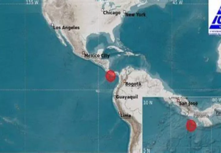 El miércoles 21 de julio se registró el segundo sismo de más de 6.0 grados en Panamá, en cinco días. Foto: Instituto de Geociencias