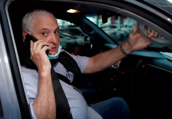 El expresidente de la República, Ricardo Martinelli volvió a reiterar su inocencia dentro del caso de supuestos pinchazos telefónicos. Archivo