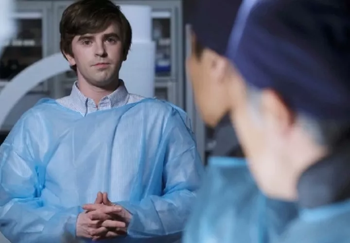 Freddie Highmore interpreta al Dr. Shaun Murphy. Foto: @thegooddoctorabc