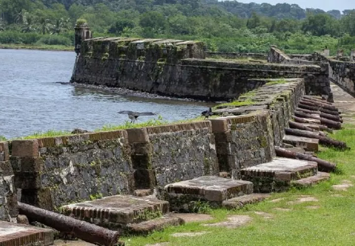 Las fortificaciones de la costa caribeña de Panamá forman parte de patrimonio de la humanidad. Foto: Archivo