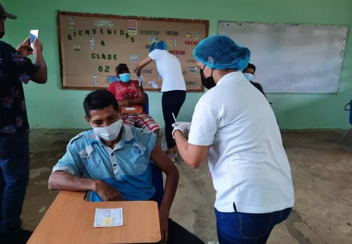 Panamá se aplicaron un total de 2,573,226 dosis de la vacuna contra la covid-19. Foto: Cortesía Minsa
